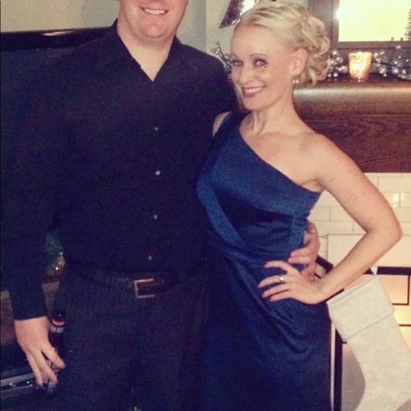 Ann Taylor teal dress. 0P - Picture 8 of 8